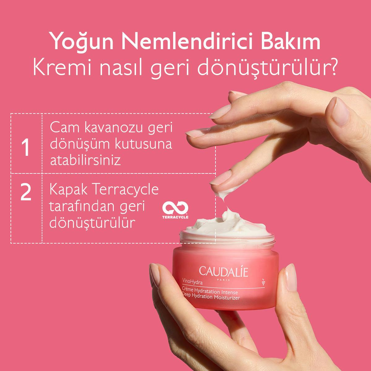 Caudalie VinoHydra Yoğun Nemlendirici Bakım Kremi 60 ml - Melori