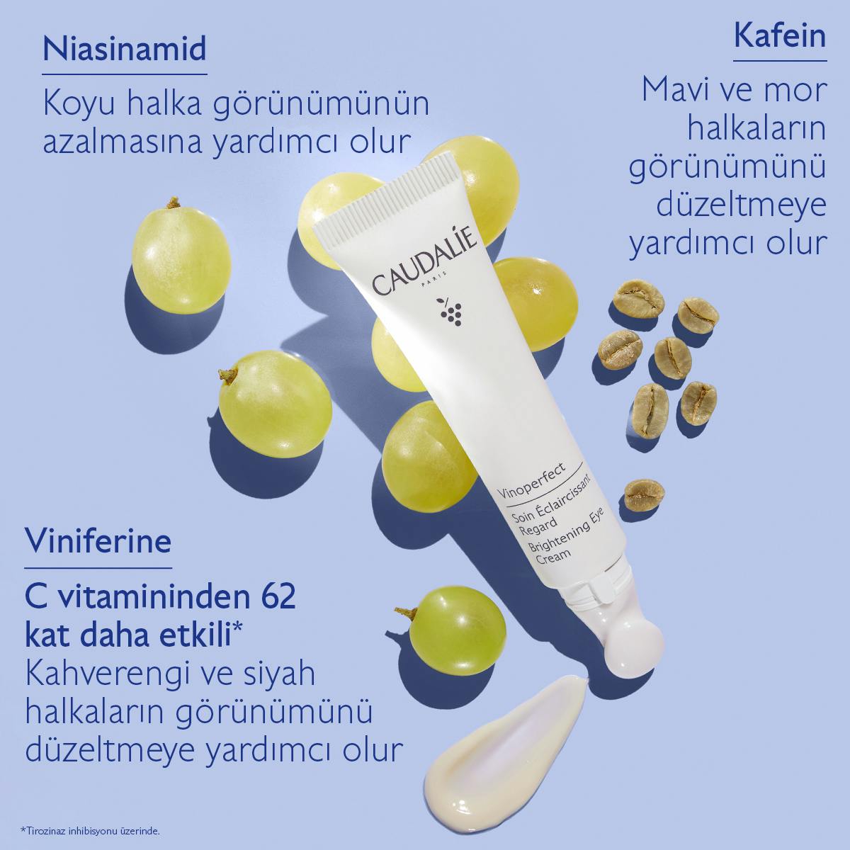 Caudalie Vinoperfect Işıltı Verici Göz Bakım Kremi 15 ml - Melori