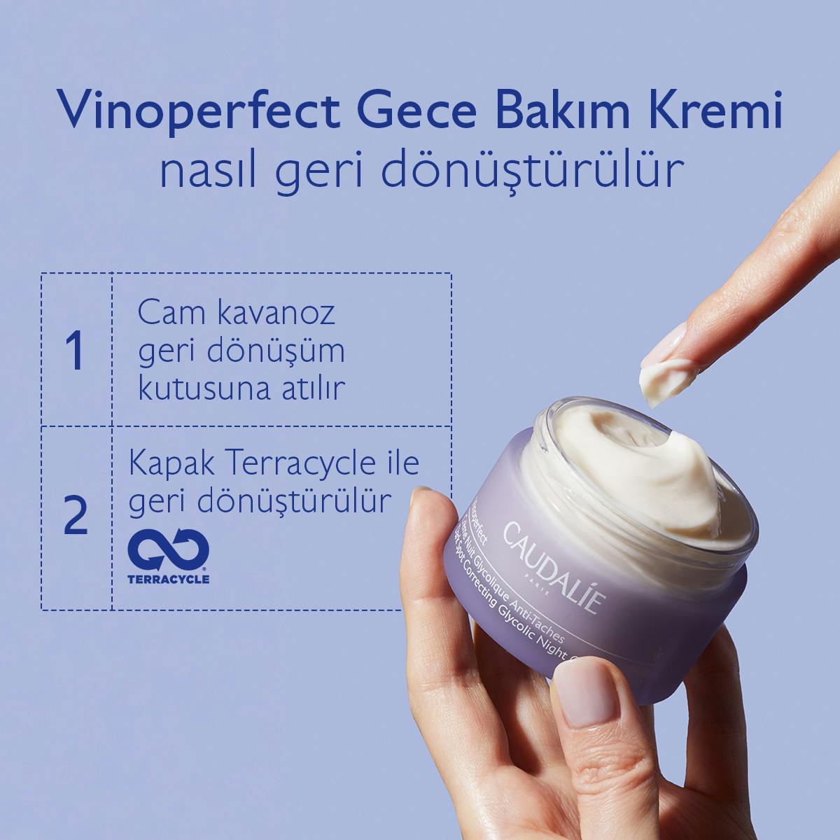 Caudalie Vinoperfect Leke Karşıtı Glikolik Gece Bakım Kremi 50 ml - Melori