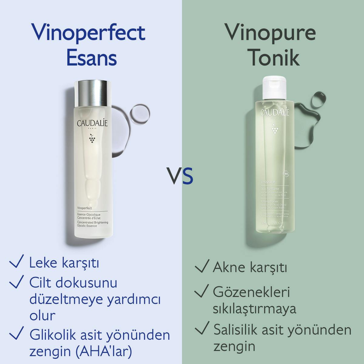 Caudalie Vinoperfect Leke Karşıtı ve Işıltı Verici Glikolik Esans 100 ml - Melori