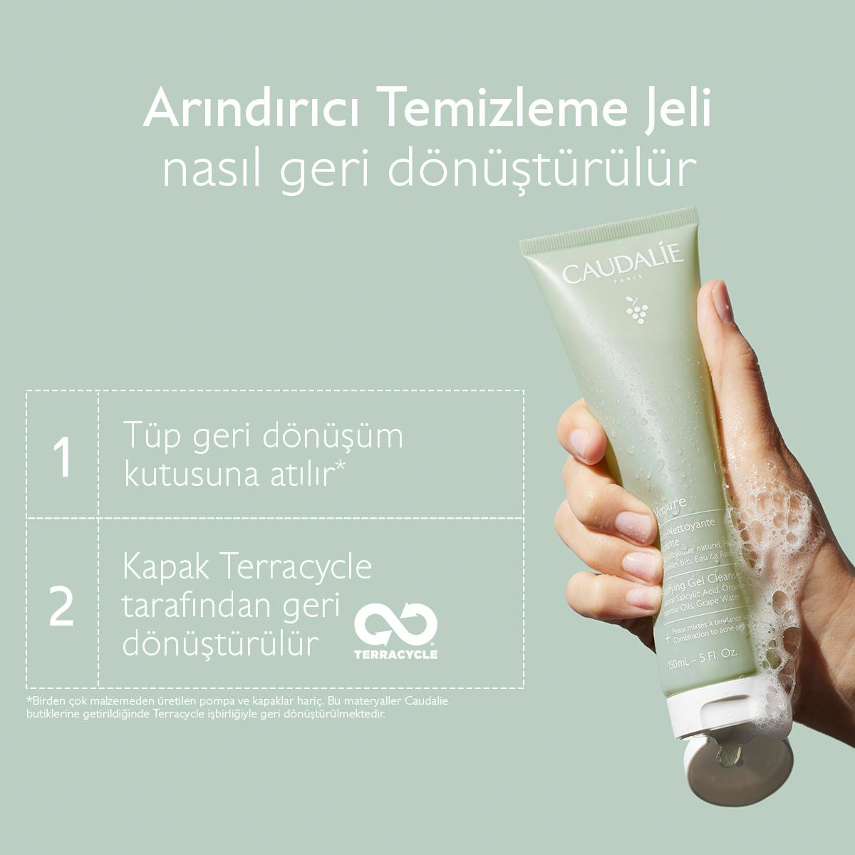 Caudalie Vinopure Arındırıcı Temizleme Jeli 150 ml - Melori