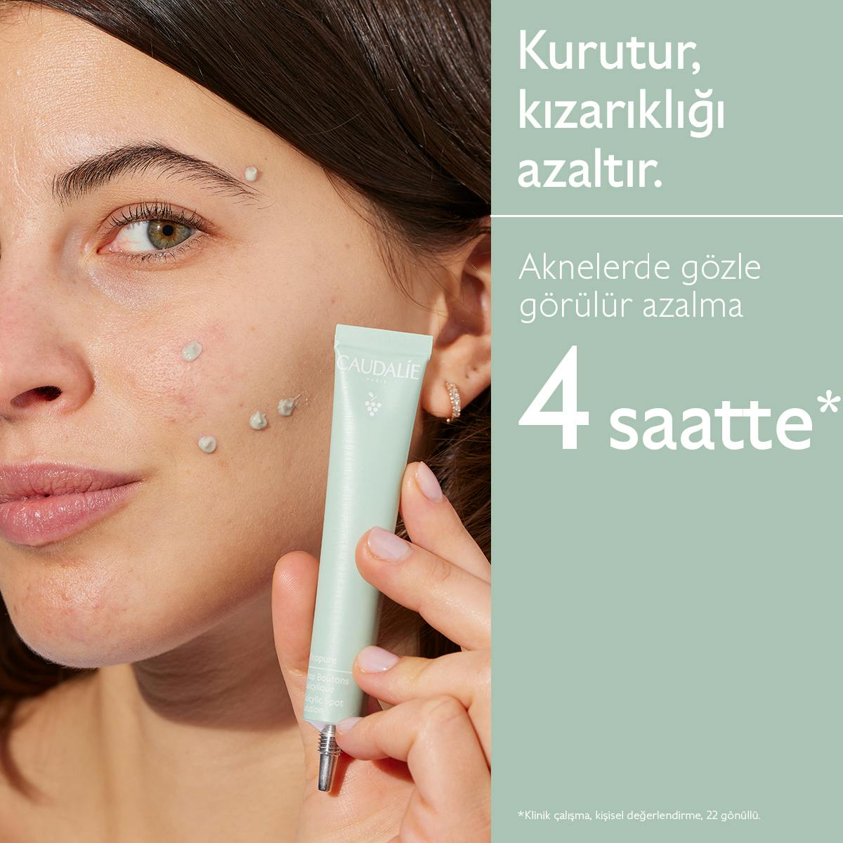 Caudalie Vinopure Düzensiz Ciltler İçin Salisilik Krem 15 ml - Melori