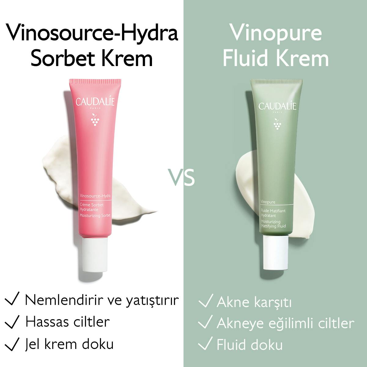 Caudalie Vinopure Matting Fluid Cream 40 ml - Melori