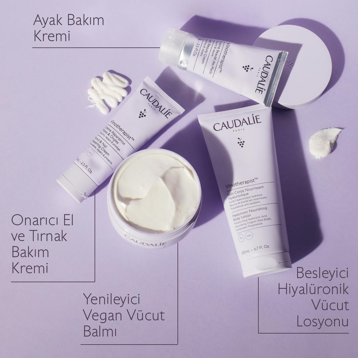 Caudalie Vinotherapist El ve Tırnak Bakım Kremi 75 ml - Melori