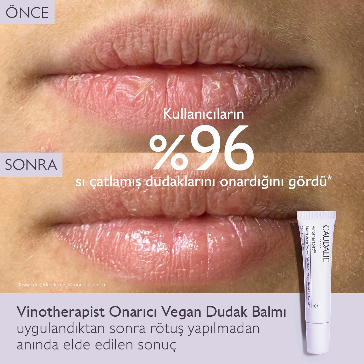 Caudalie Vinotherapist Vegan Dudak Balsamı 7,5 ml - Melori