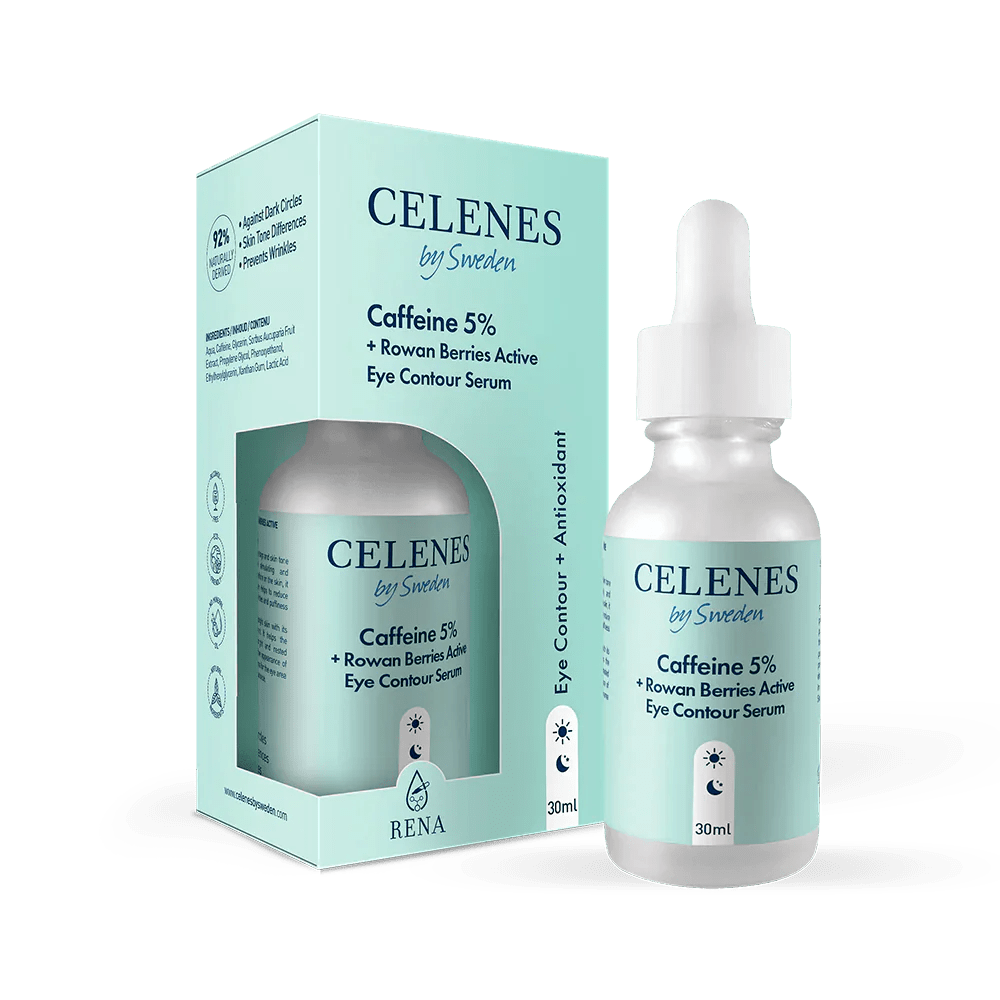 Celenes Caffeine %5 + Rowan Berries Serum 30 ml - Melori