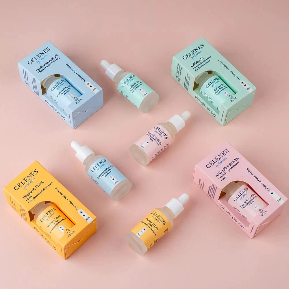 Celenes Vitamin C 12.5+Oats+Niacinamide Active Serum 30 ml - Melori