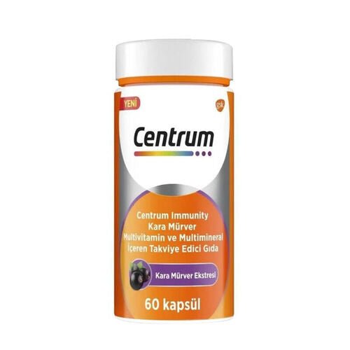Centrum Immunity Kara Mürver İçeren Takviye Edici Gıda 60 kapsül - Melori