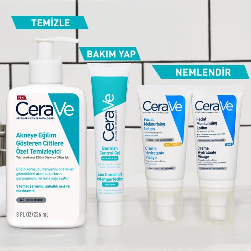 Cerave Blemish Control Aha/Bha Gel Yüz Bakım Jeli 40 ml - Melori