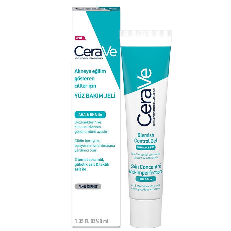 Cerave Blemish Control Aha/Bha Gel Yüz Bakım Jeli 40 ml - Melori