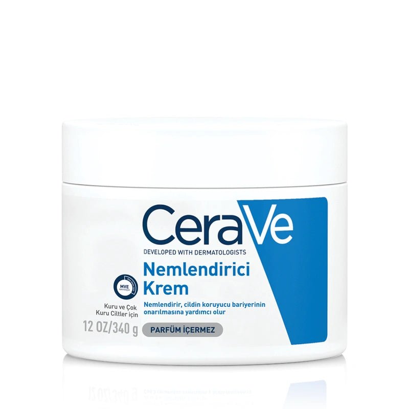Cerave Nemlendirici Yüz Ve Vücut Kremi - Kuru Ciltler İçin Seramid Ve Hyalüronik Asit İçerikli 340 g - Melori