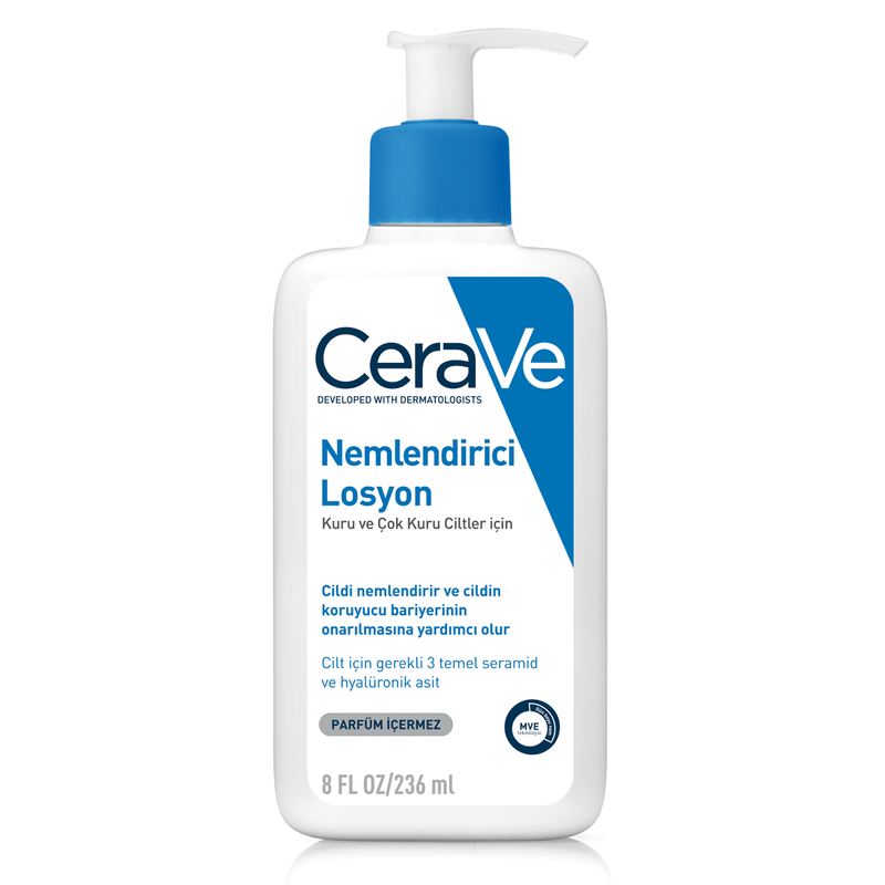 CeraVe Nemlendirici Yüz ve Vücut Losyonu - Seramid Ve Hyalüronik Asit İçerikli 236 ml - Melori