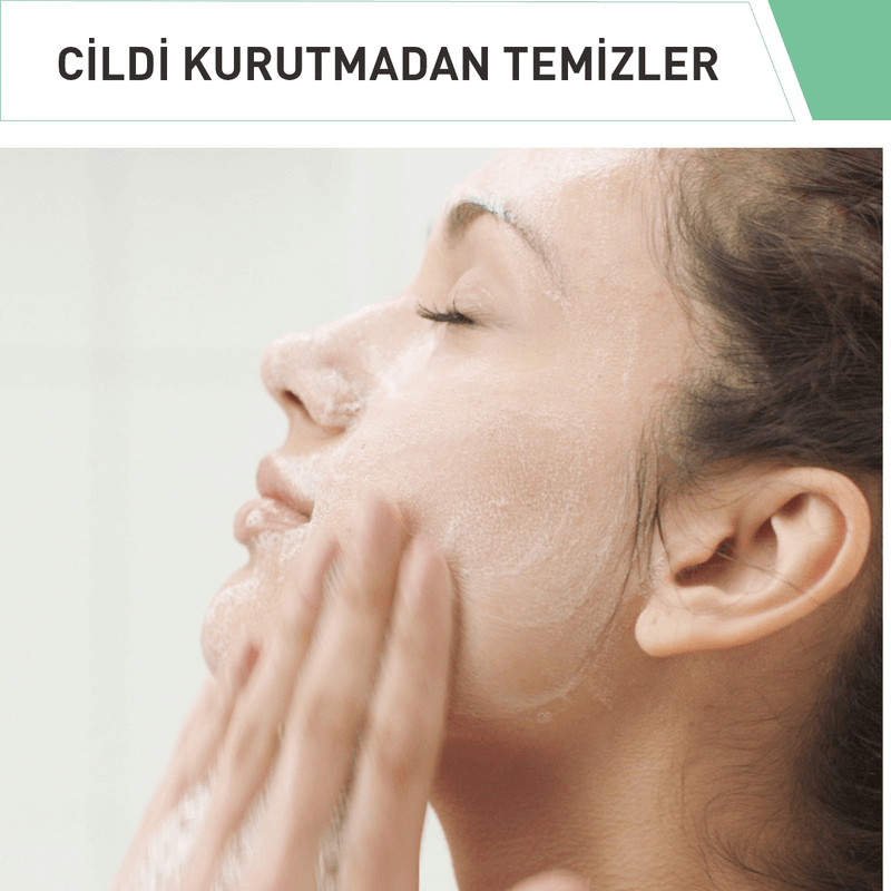 CeraVe Normal Ve Yağlı Ciltler İçin Köpüren Temizleyici 236 ml - Melori