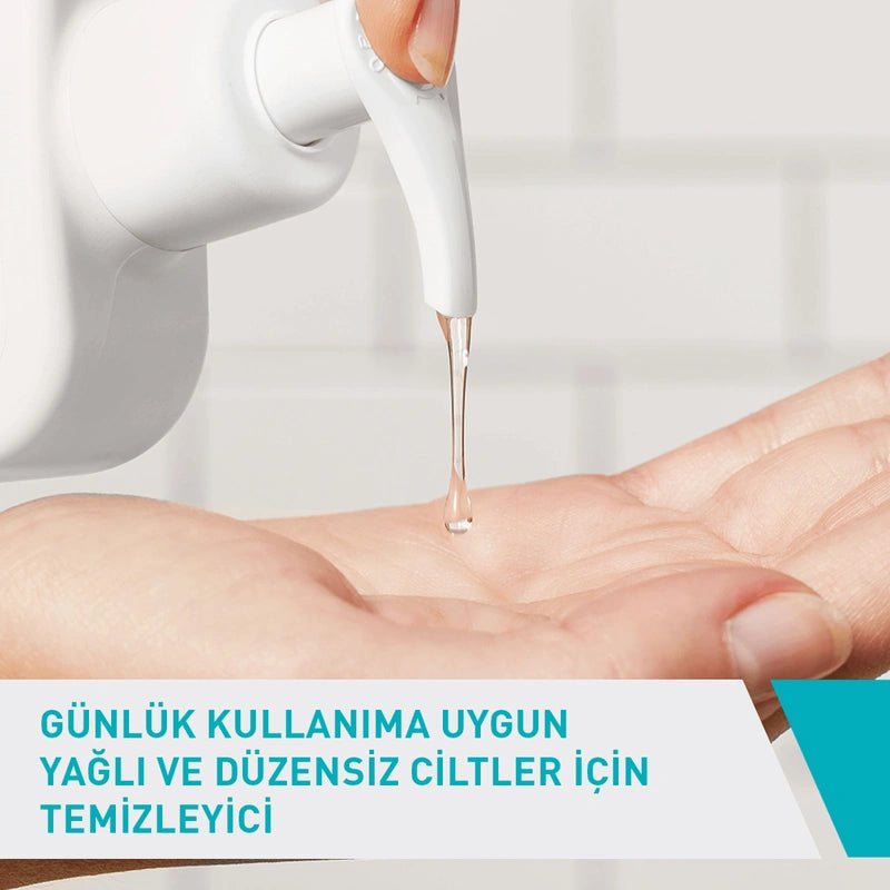 CeraVe Yağlı Ve Akneye Eğilimli Ciltler İçin Yüz Temizleme Jeli 236 ml - Melori