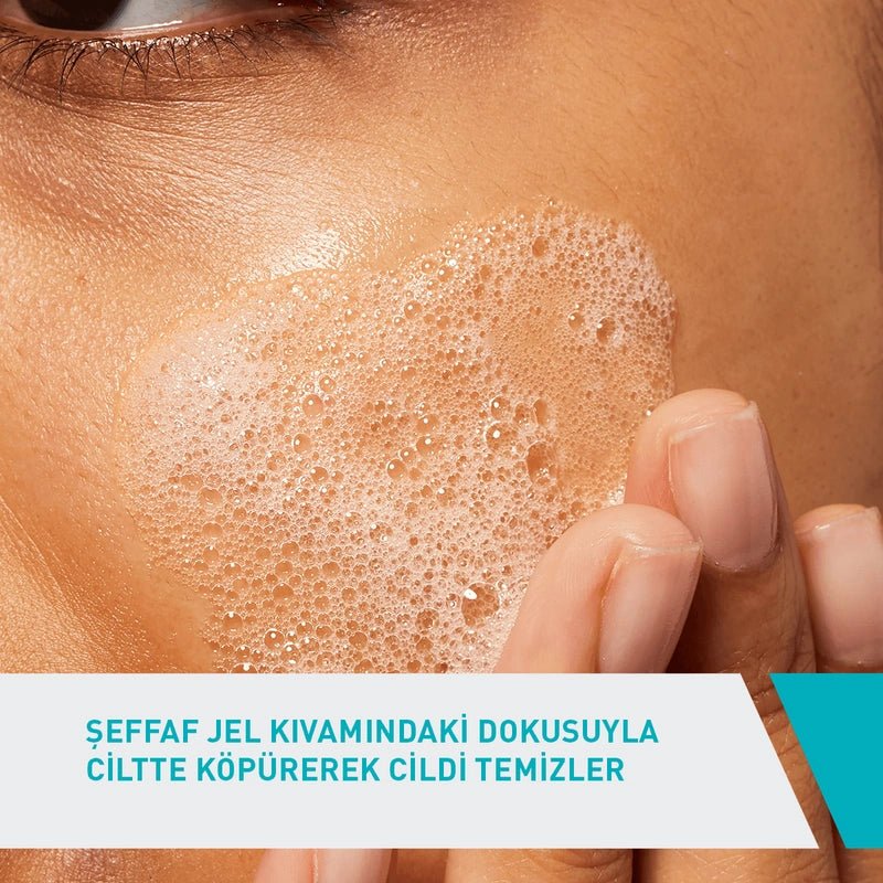 CeraVe Yağlı Ve Akneye Eğilimli Ciltler İçin Yüz Temizleme Jeli 236 ml - Melori