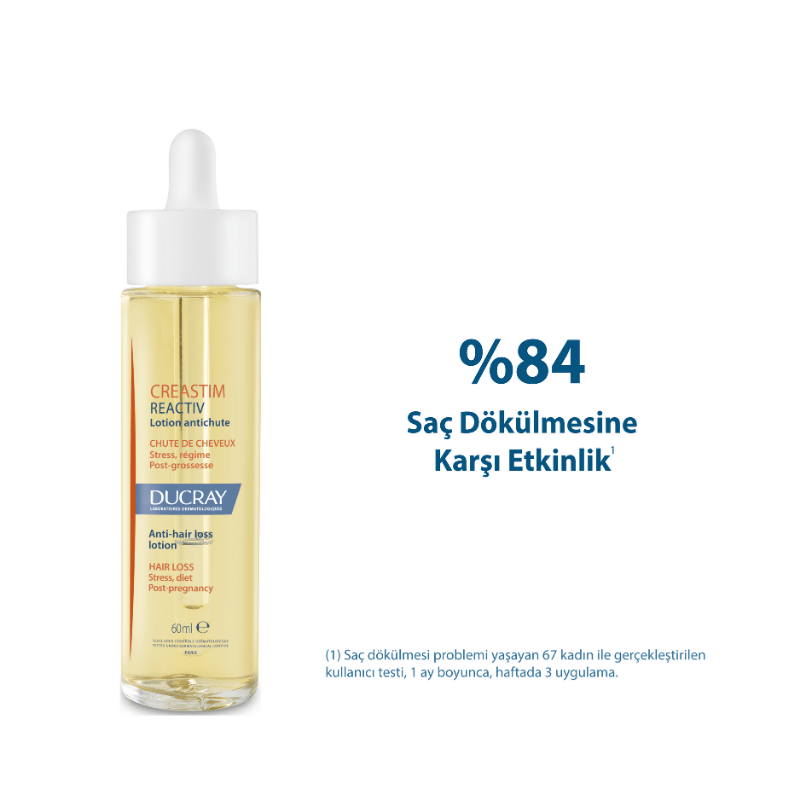 Ducray Creastim Reactiv Saç Dökülmesi Karşıtı Losyon 60 ml - Melori