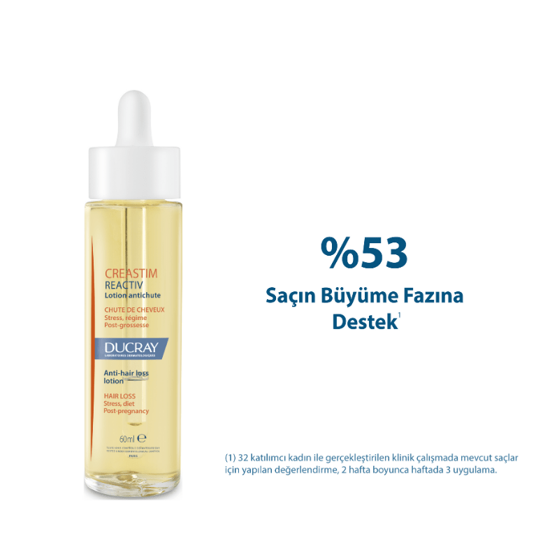 Ducray Creastim Reactiv Saç Dökülmesi Karşıtı Losyon 60 ml - Melori