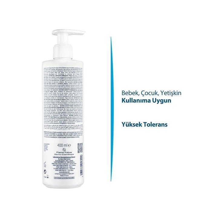 Ducray Dexyane Kuru Ciltler için Temizleyici Jel 400 ml - Melori