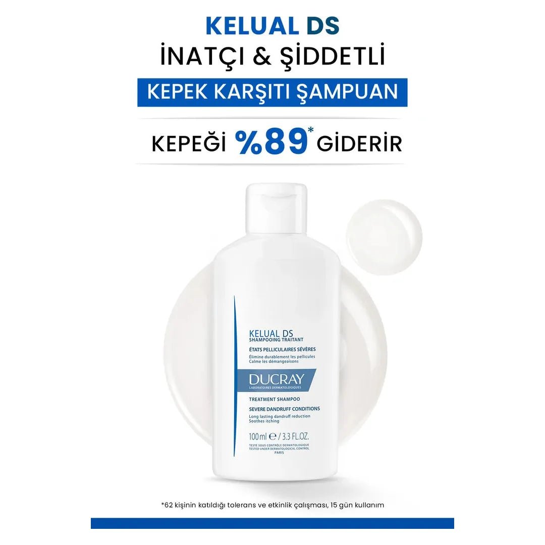 Ducray Kelual DS Shampoo Kepek Karşıtı Şampuan 100 ml - Melori