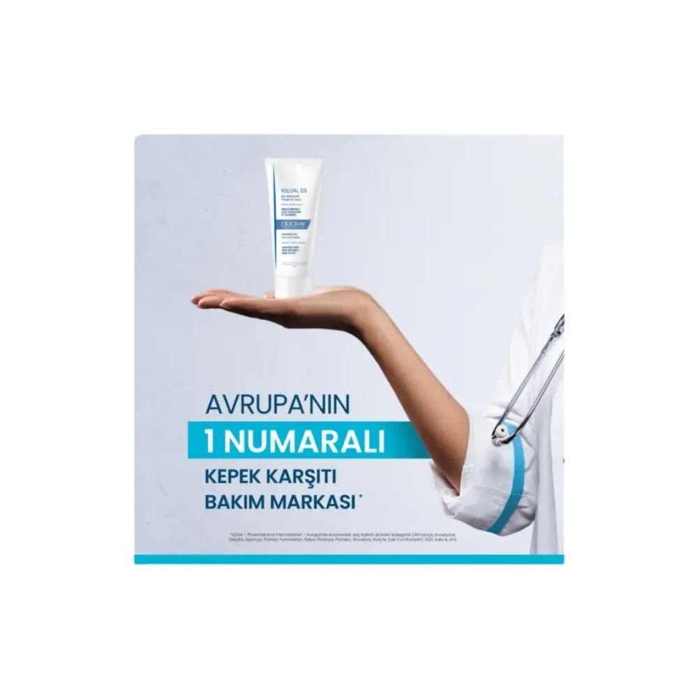 Ducray Kelual DS Yüz ve Vücut Temizleme Jeli 200 ml - Melori