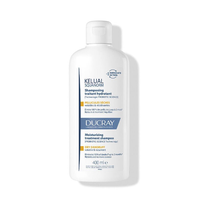 Ducray Kelual Squanorm Kuru Saçlar için Kepek Şampuanı 400 ml - Melori
