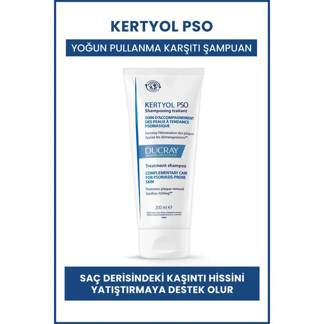 Ducray Kertyol PSO Deri Pullanmasına Karşı Şampuan 200 ml - Melori