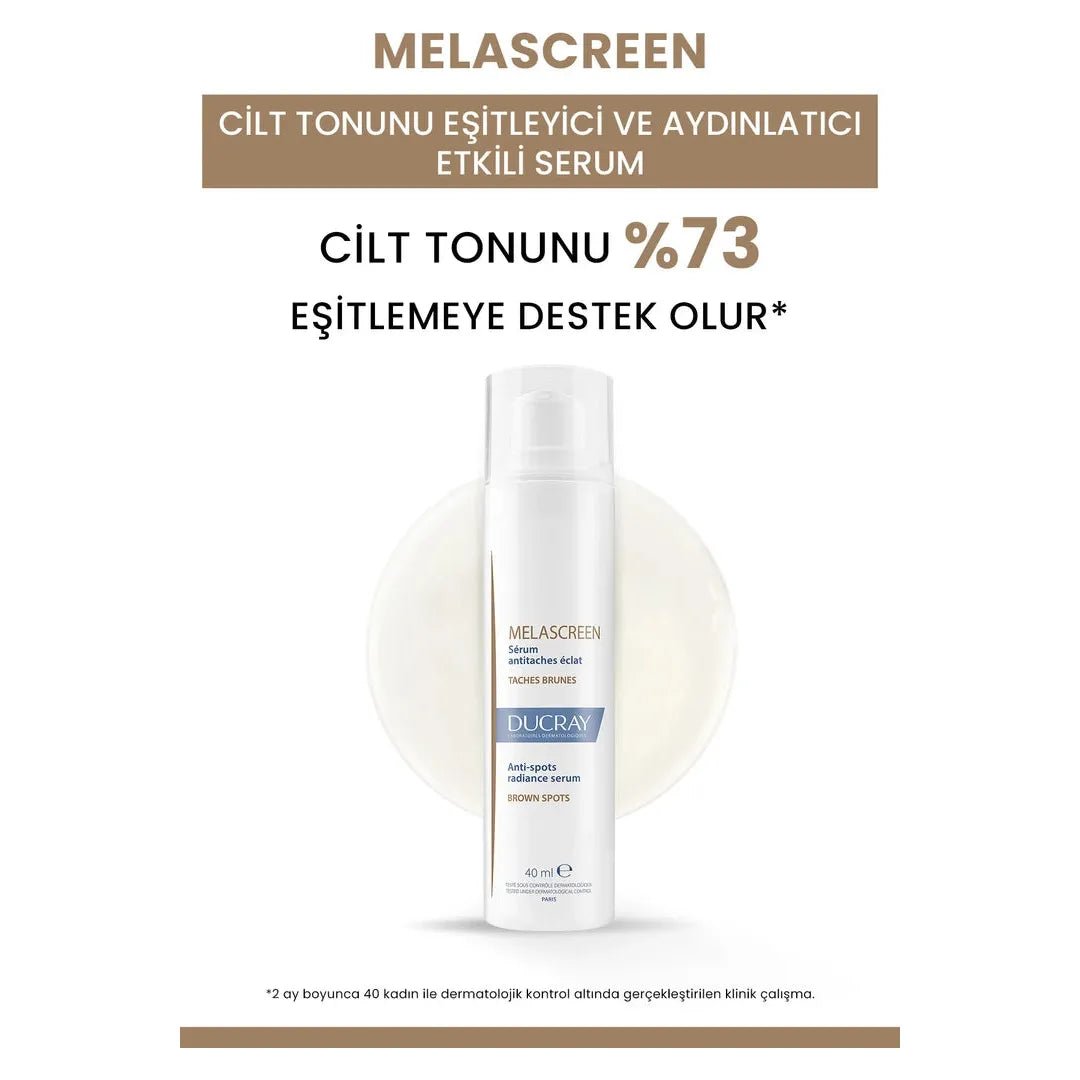 Ducray Melascreen Leke Eğilimli Ciltler İçin Aydınlatıcı Etkili Serum 40 ml - Melori