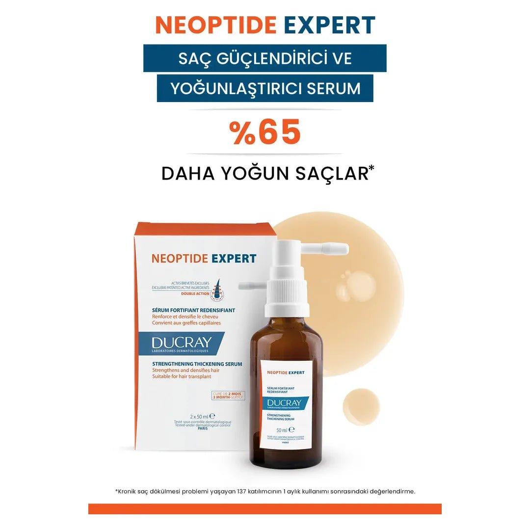 Ducray Neoptide Expert Saç Güçlendirici Serum 2x50ml - Melori