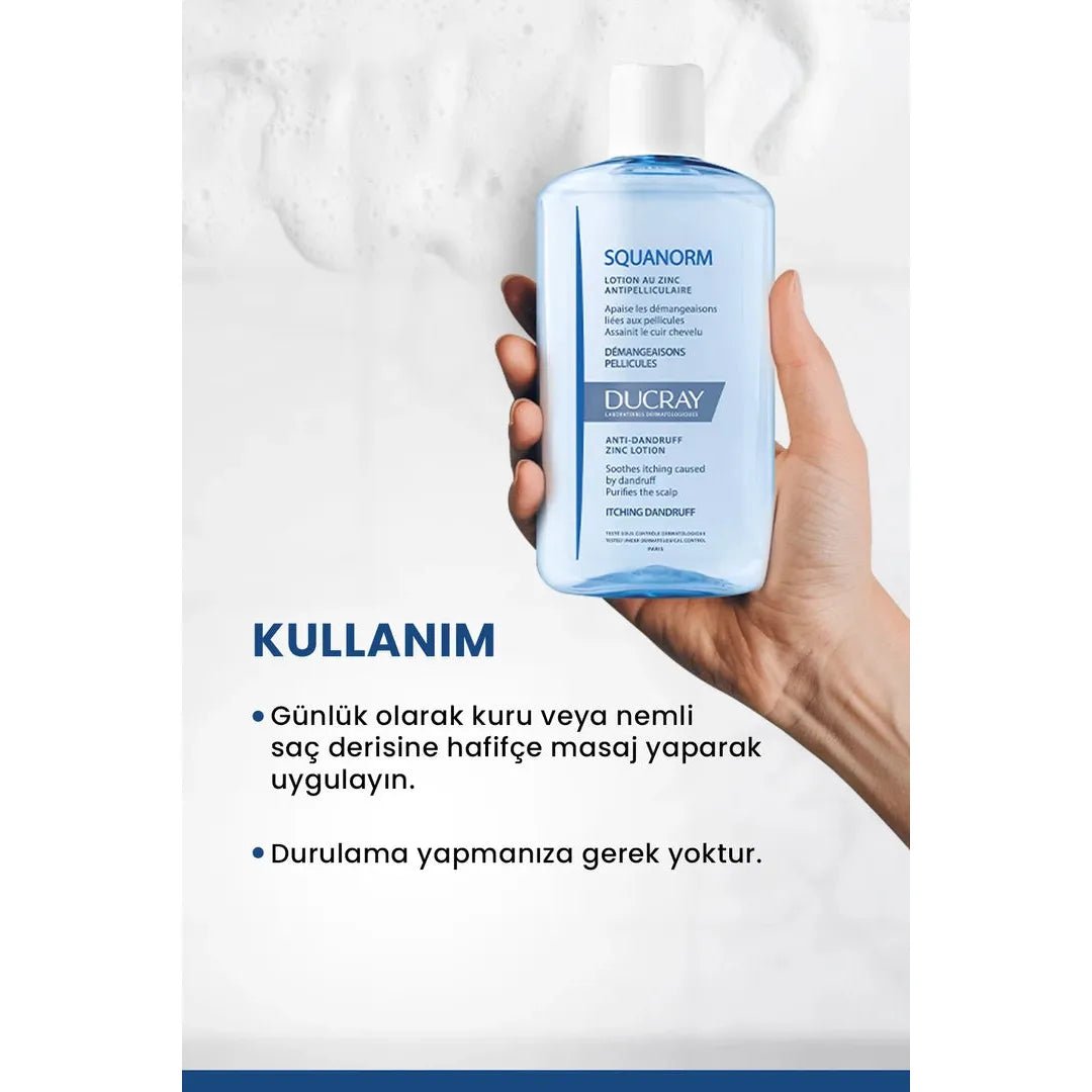 Ducray Squanorm Kepek Karşıtı Losyon 200 ml - Melori