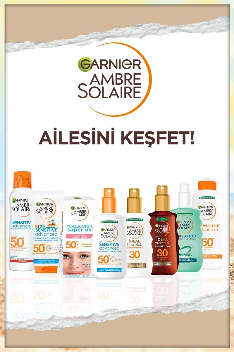 Garnier Ambre Solaire İdeal Bronzluk Bronzlaştırıcı Yağ 200ML - Melori