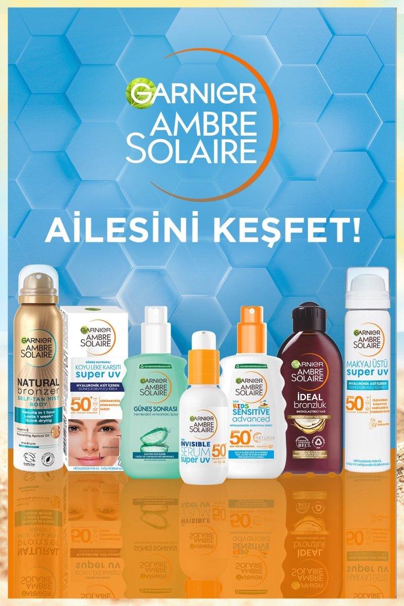Garnier Ambre Solaire Invisible Serum Super UV Günlük Güneş Koruyucu Serum 30 ml - Melori