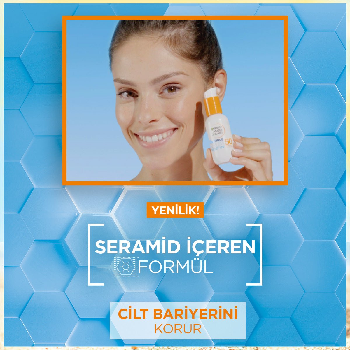 Garnier Ambre Solaire Invisible Serum Super UV Günlük Güneş Koruyucu Serum 30 ml - Melori