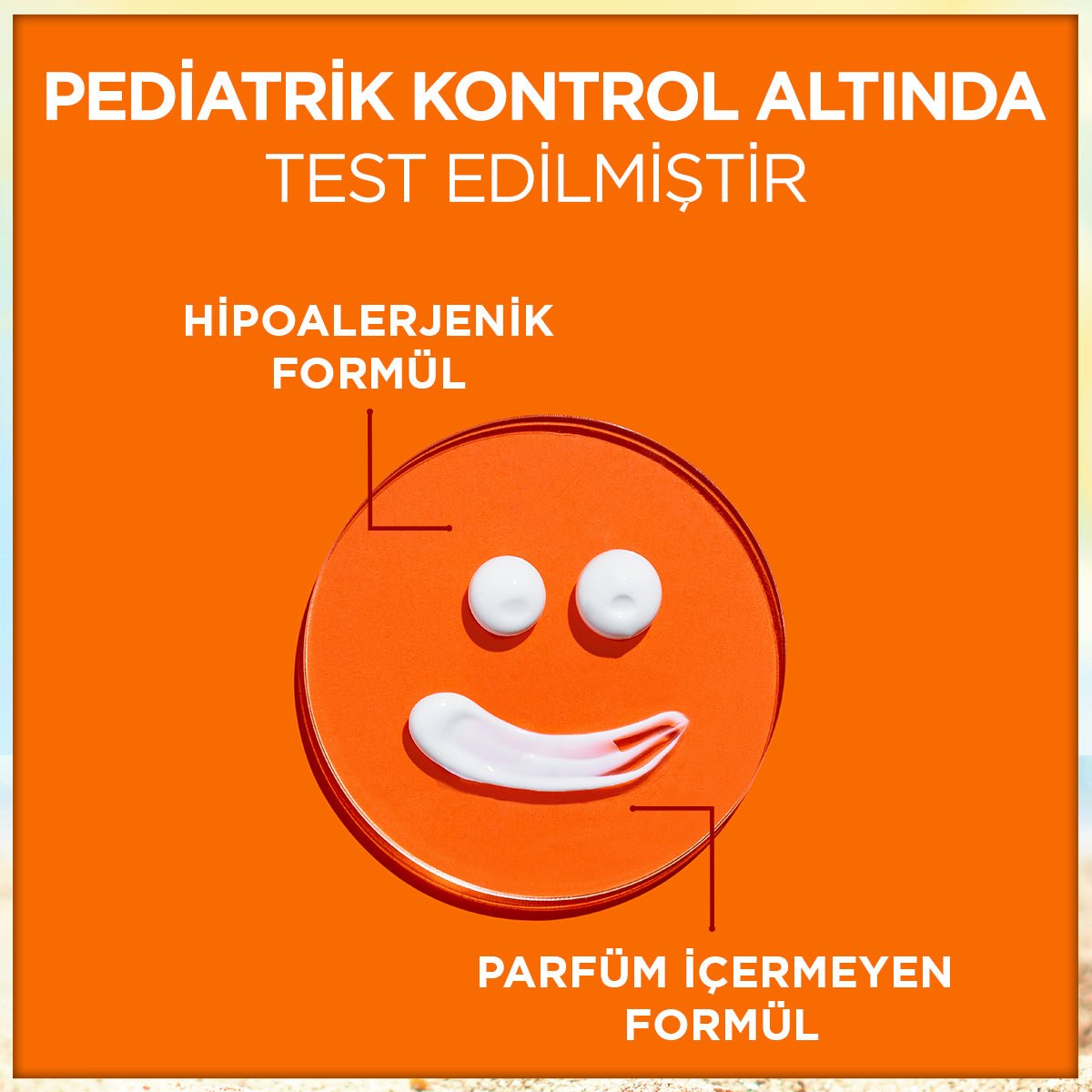 Garnier Ambre Solaire Sensitive Advanced Çocuk Hipoalerjenik Güneş Koruyucu Süt SPF50+ 175ML - Melori