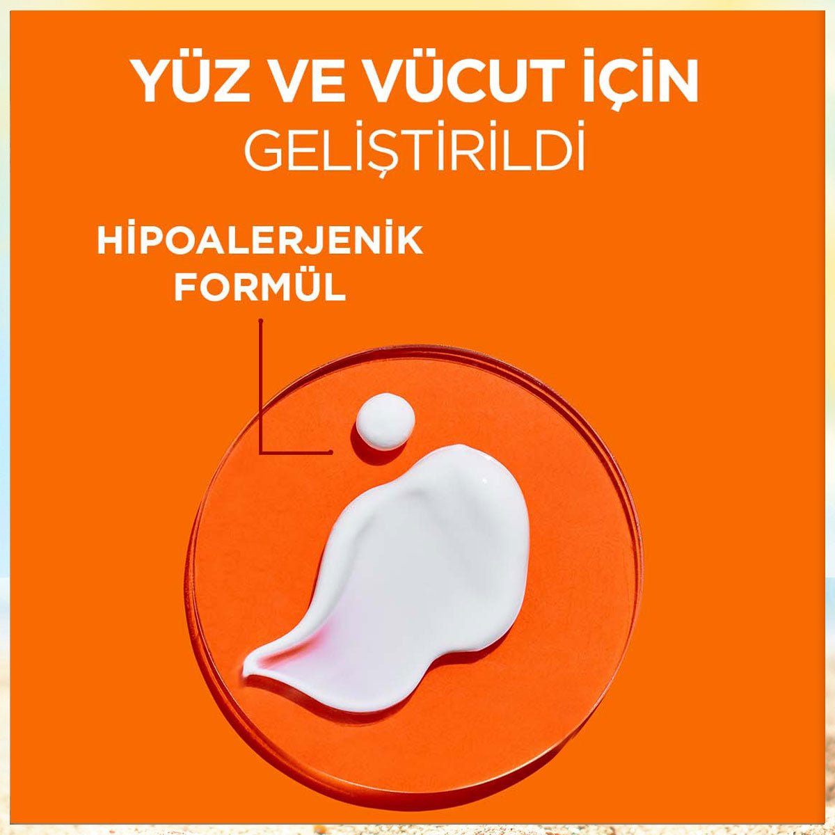 Garnier Ambre Solaire Sensitive Advanced Hipoalerjenik Güneş Koruyucu Süt SPF50+ 175 ml - Melori