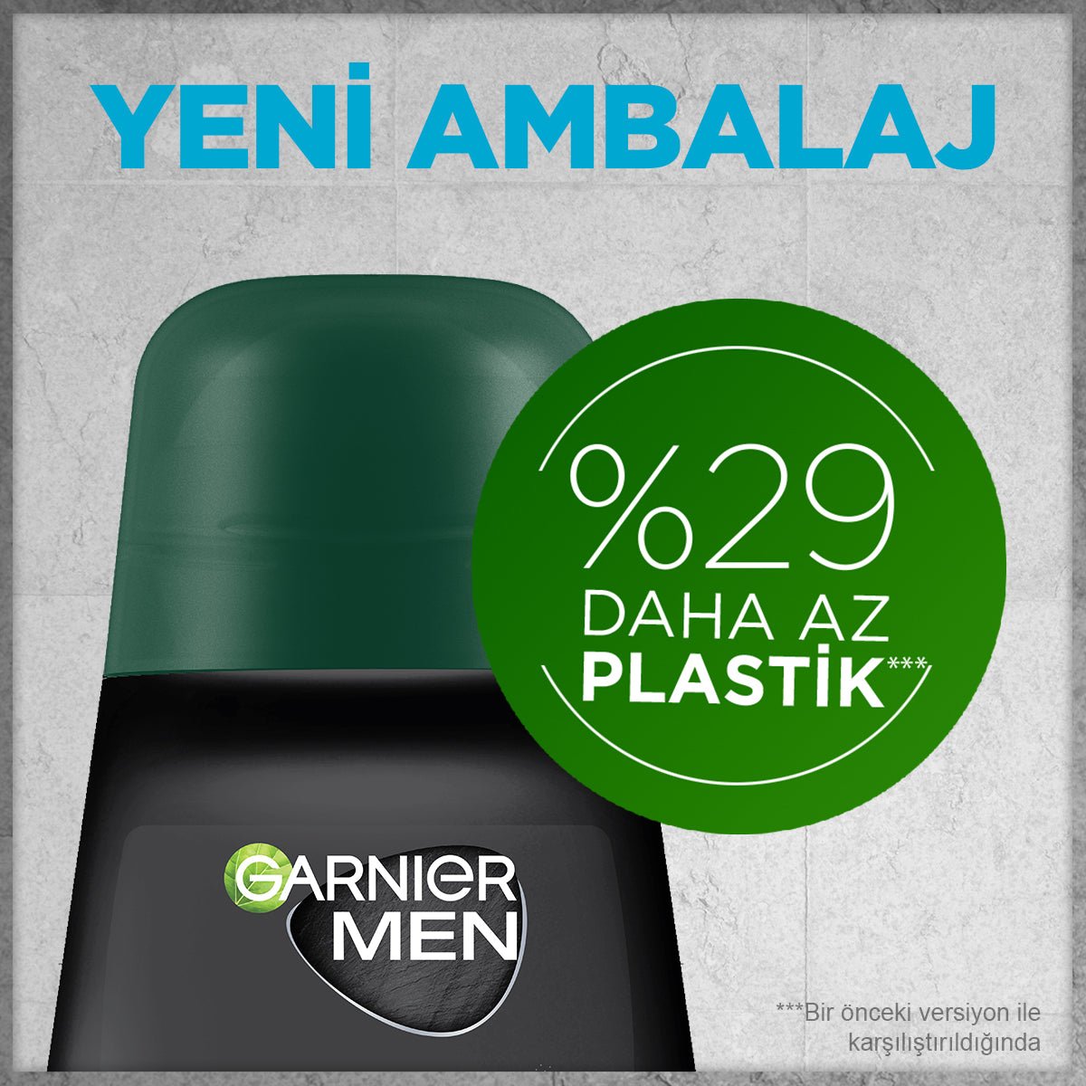 Garnier Men Saf ve Temiz Roll - on Deodorant - Melori