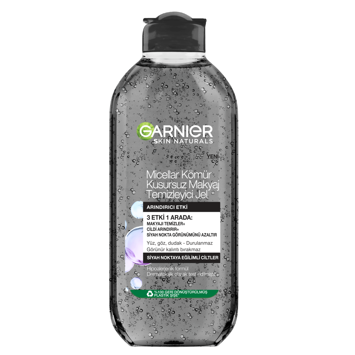 Garnier Micellar Kömür Kusursuz Makyaj Temizleyici Jel 400 ml - Melori