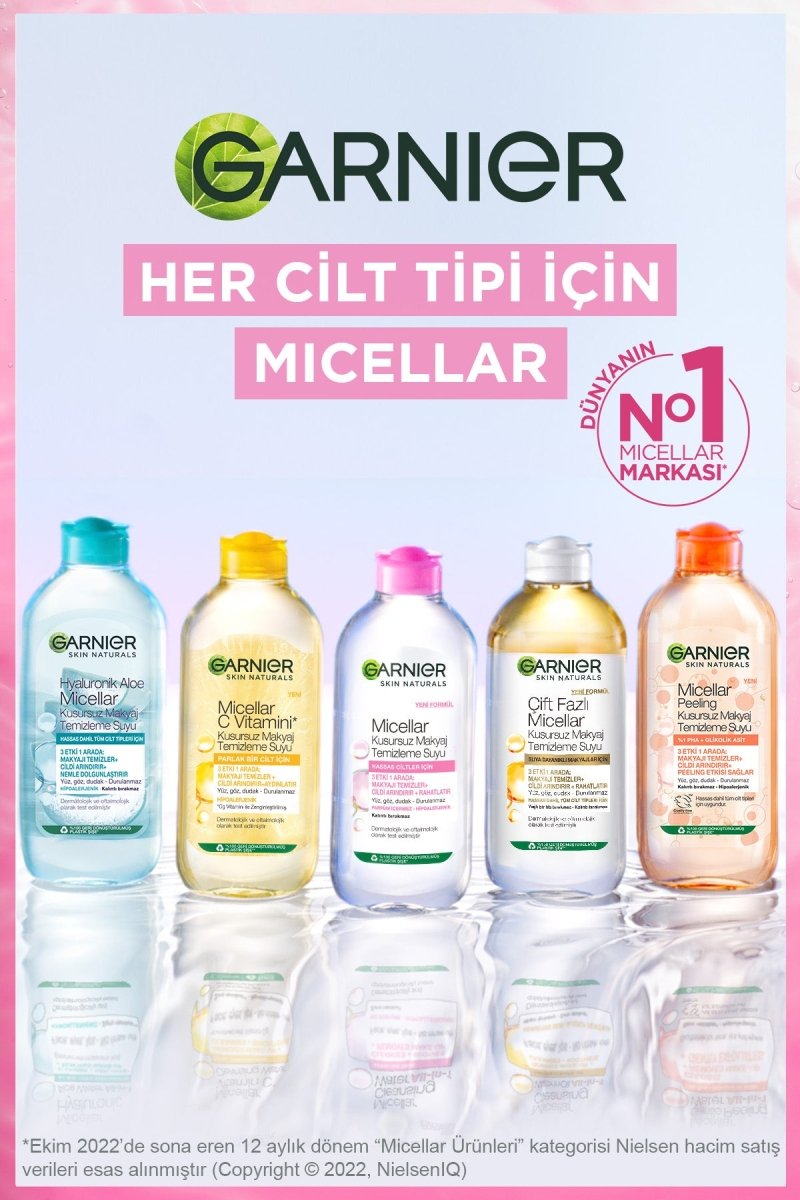Garnier Micellar Kusursuz Makyaj Temizleme Suyu 200 ml - Melori
