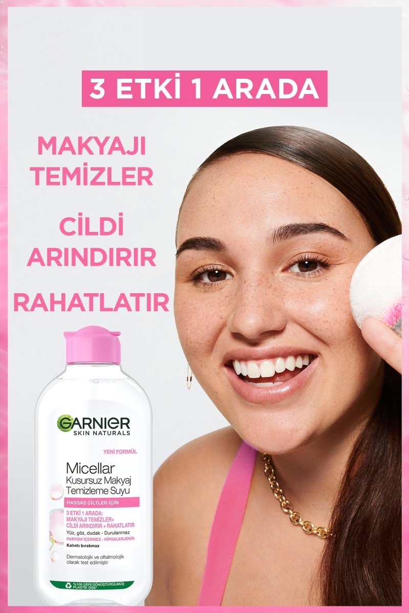 Garnier Micellar Kusursuz Makyaj Temizleme Suyu 200 ml - Melori