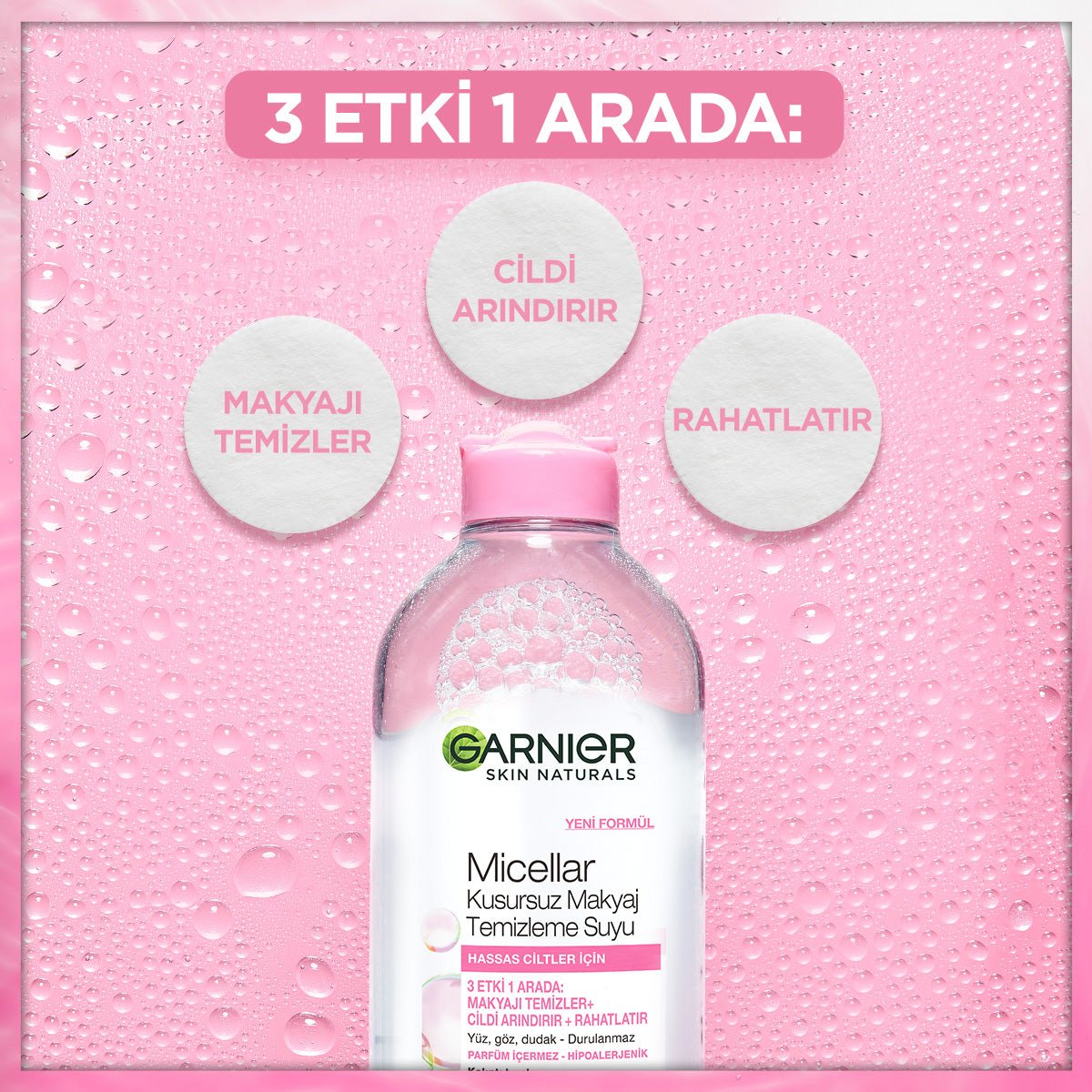 Garnier Micellar Kusursuz Makyaj Temizleme Suyu 200 ml - Melori