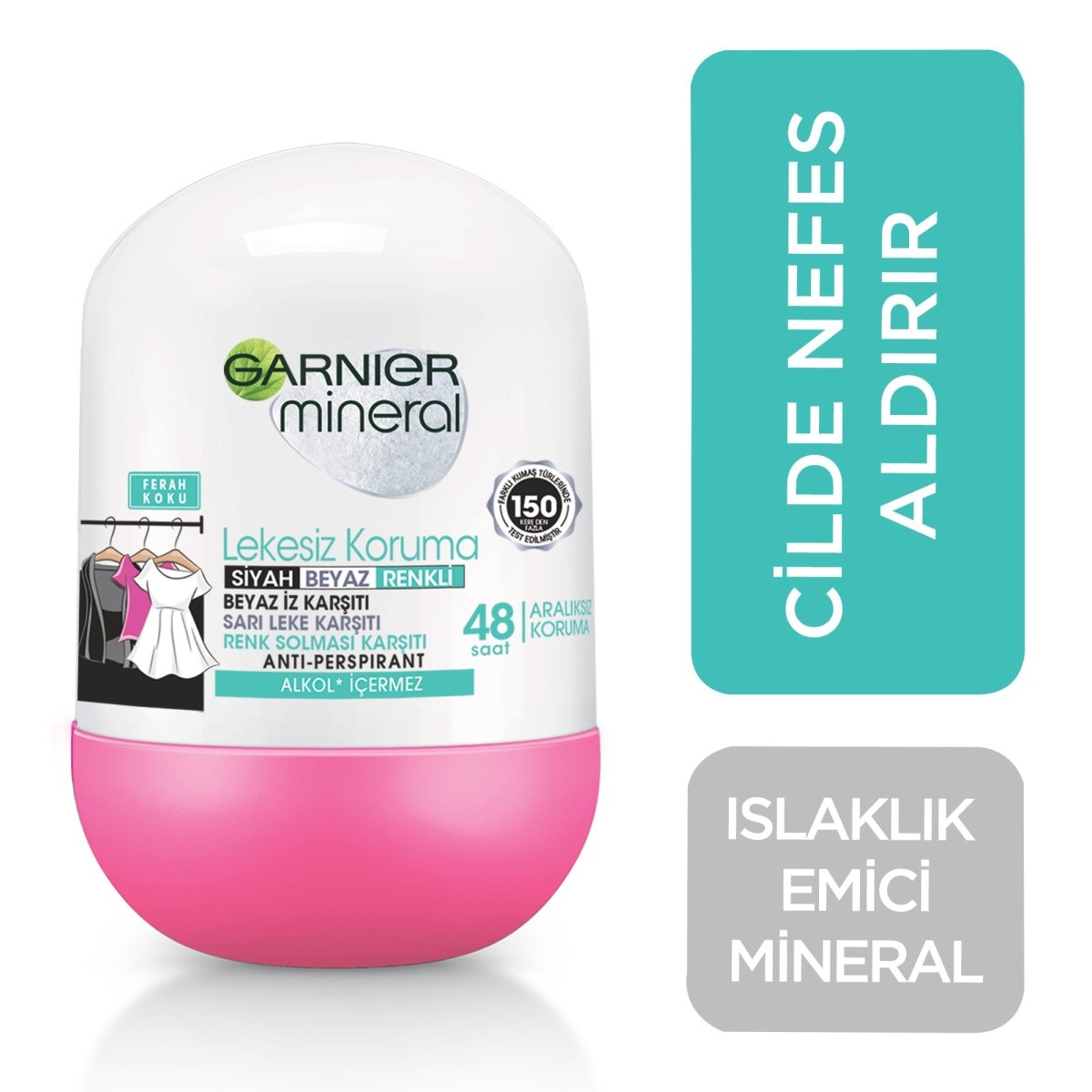 Garnier Mineral Lekesiz Koruma Ferah Koku Roll - On Deodorant - Melori