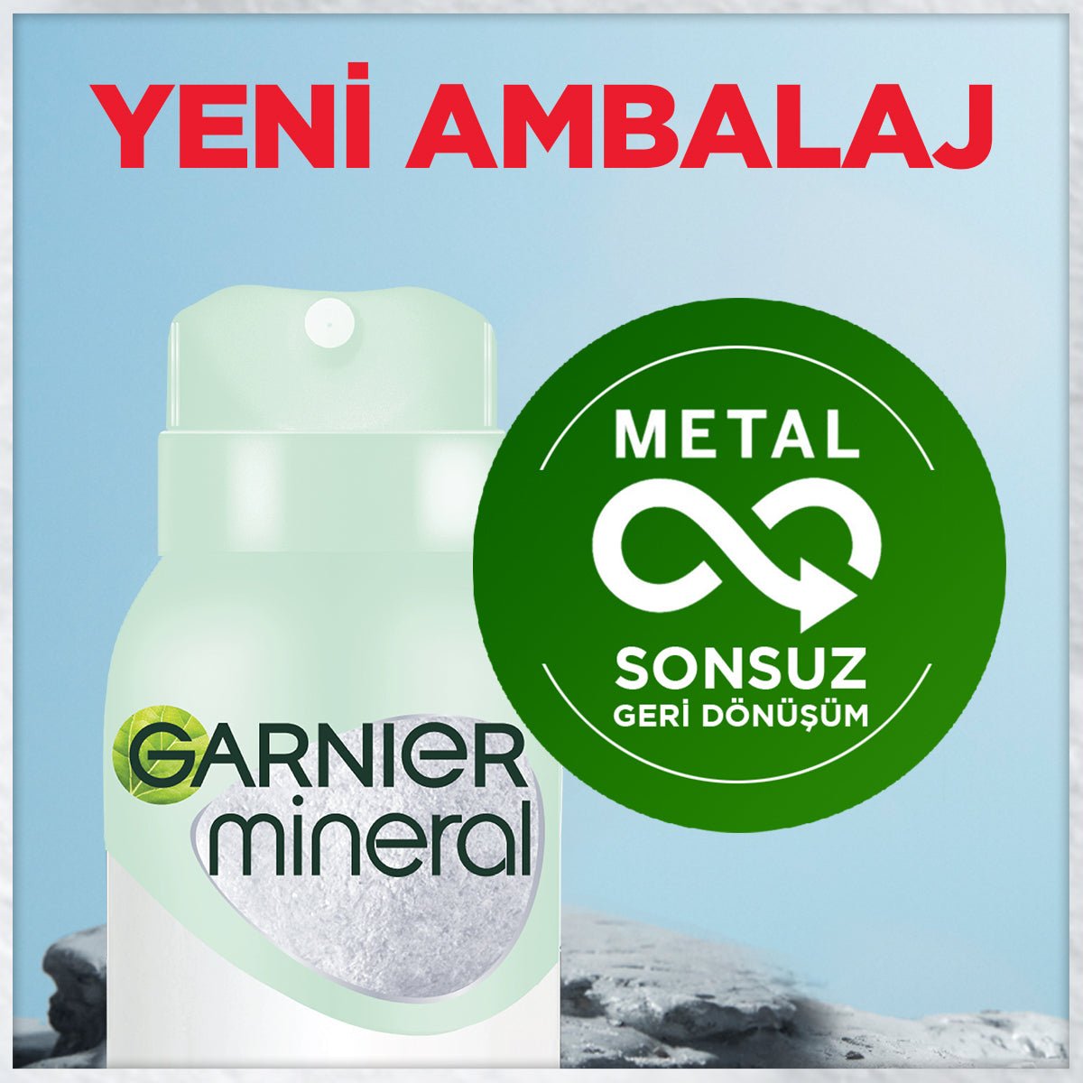 Garnier Mineral Magnezyum Sprey Deodorant - Melori
