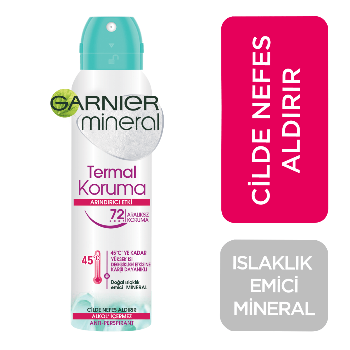 Garnier Mineral Termal Koruma Sprey Deodorant - Melori