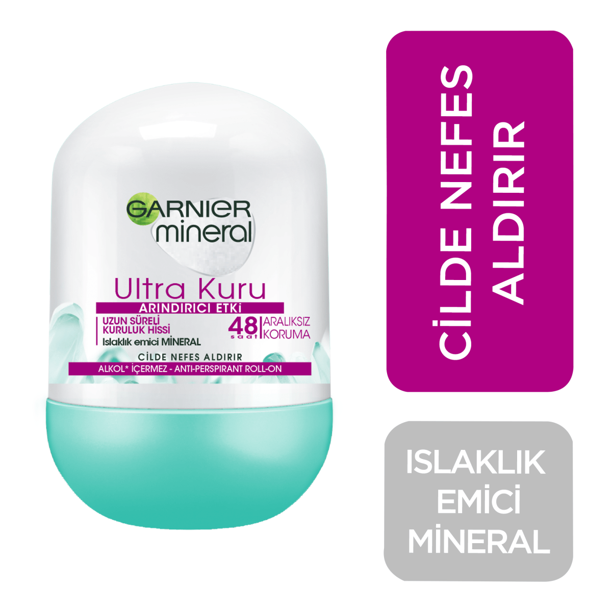 Garnier Mineral Ultra Kuru Roll - On Deodorant - Melori