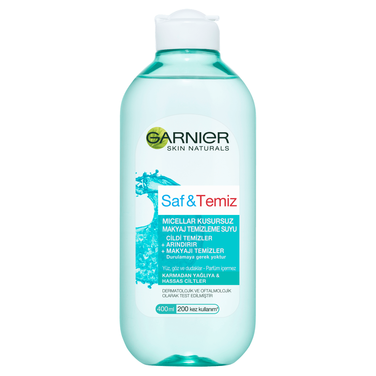 Garnier Saf & Temiz Micellar Kusursuz Makyaj Temizleme Suyu 400ML - Melori