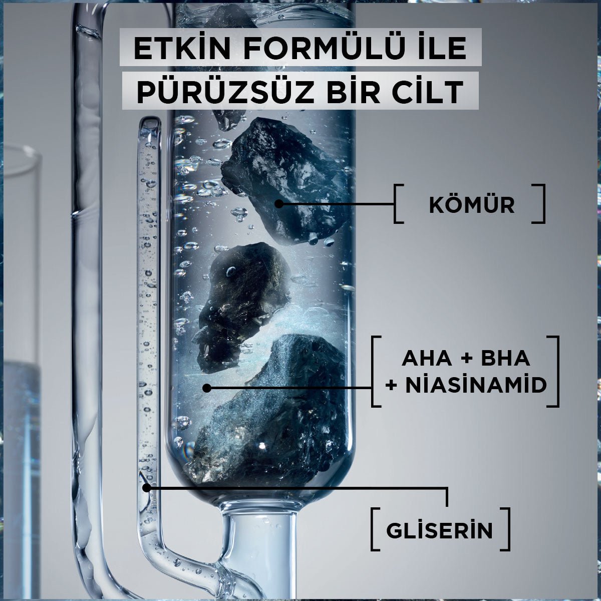 Garnier Saf ve Temiz Kömür Matlaştırıcı Günlük Nemlendirici Krem 50 ml - Melori