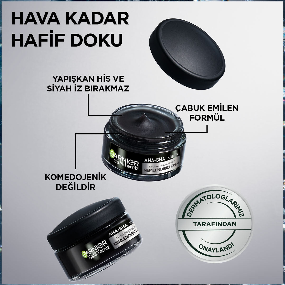 Garnier Saf ve Temiz Kömür Matlaştırıcı Günlük Nemlendirici Krem 50 ml - Melori