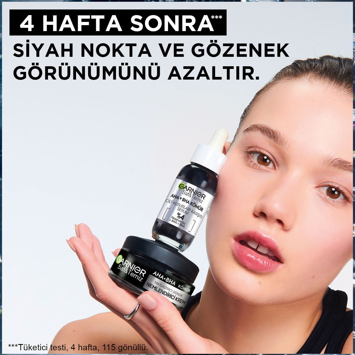 Garnier Saf ve Temiz Kömür Matlaştırıcı Günlük Nemlendirici Krem 50 ml - Melori