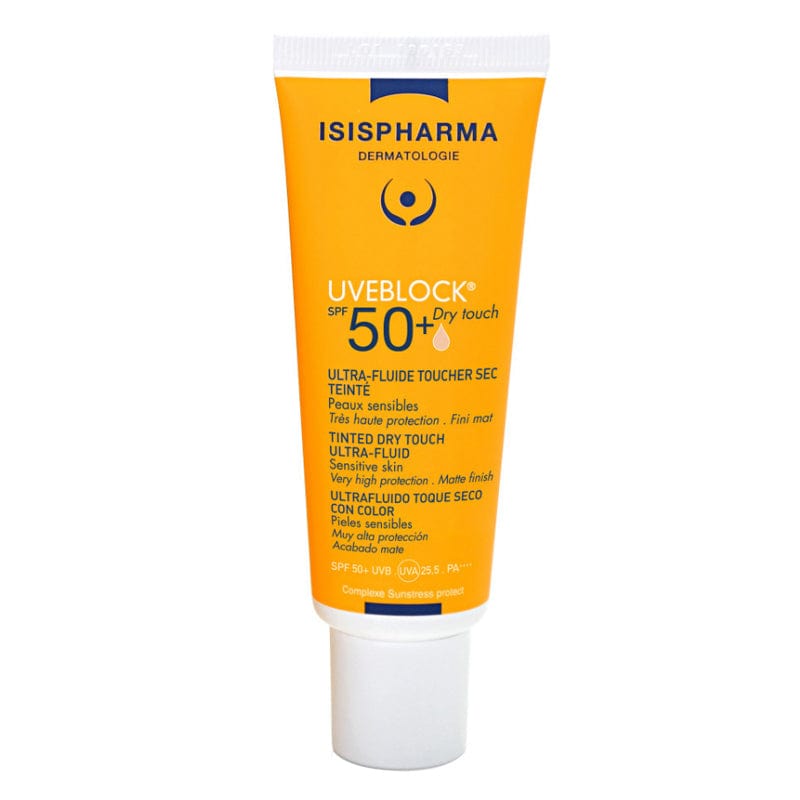 Isis Pharma Uveblock Dry Touch Ultra Fluid Renkli Güneş Koruyucu SPF50+ 40 ml Claire - Melori