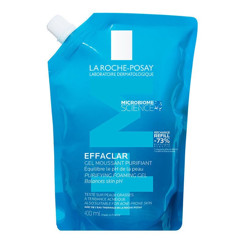 La Roche Posay Effaclar Yağlı Ciltler için Temizleme Jeli 400 ml - Refill - Melori