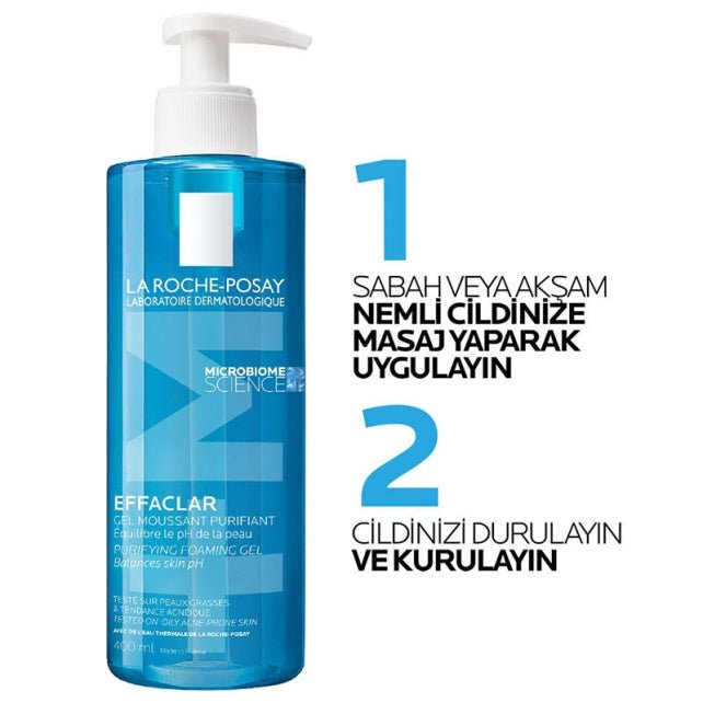 La Roche Posay Effaclar Yüz Temizleyici Jel 400 ml - Melori